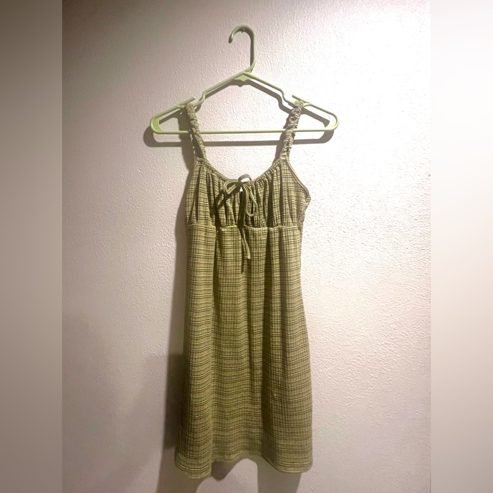 STRIPED CAMI DRESS
